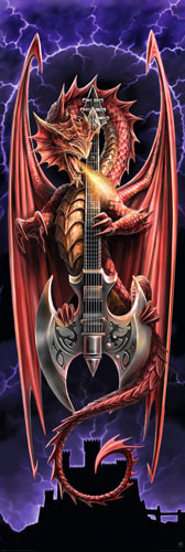 Poster Anne Stokes - power chord