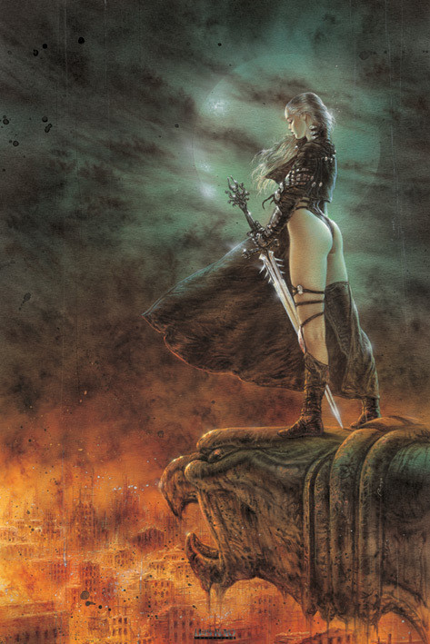Poster Luis Royo - the hour has arrived