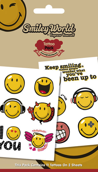 Tatouage SMILEY 1