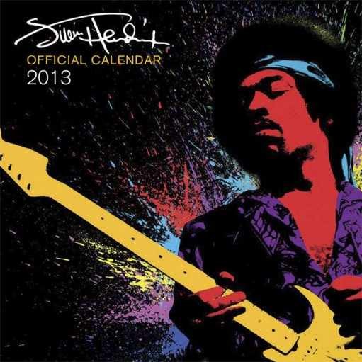 Kalender 2027 Kalendář 2013 - JIMI HENDRIX