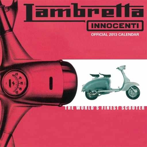 Kalendář 2027 Kalendář 2013 - LAMBRETTA
