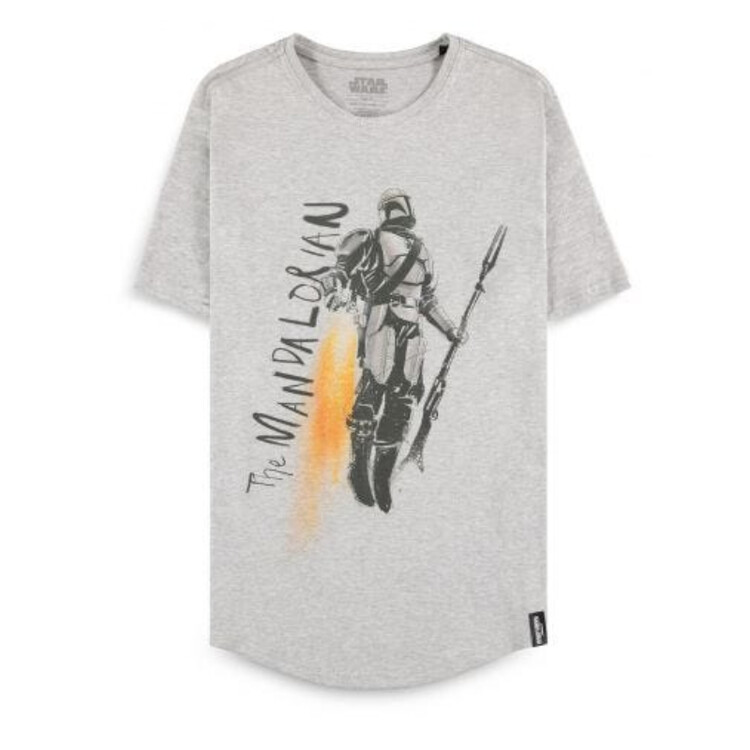 T-Shirt Star Wars: The Mandalorian - Flying