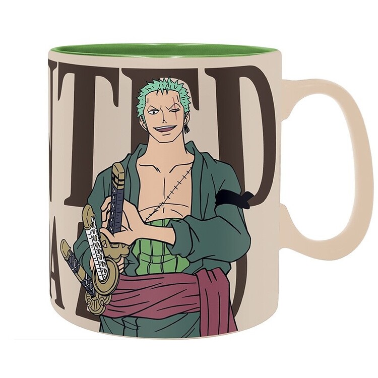 Koffie mok One Piece - Zoro & Wanted