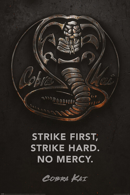Plakát, Obraz - Cobra Kai - Metal, (61 x 91.5 cm)