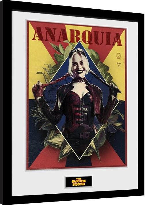 Ingelijste poster Suicide Squad - Harley Quinn