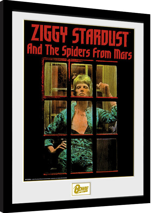 Poster incorniciato David Bowie - Ziggy Stardust