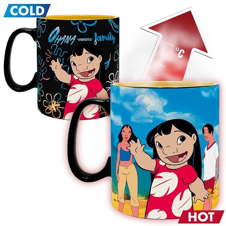 Farveskiftende krus Disney - Lilo & Snitch