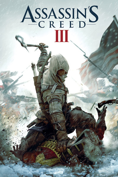 Plakát Assassin's creed III - cover