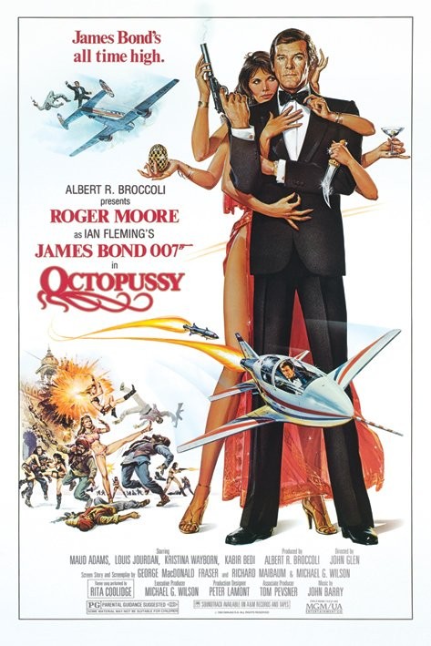 Plakát JAMES BOND 007 - octopussy