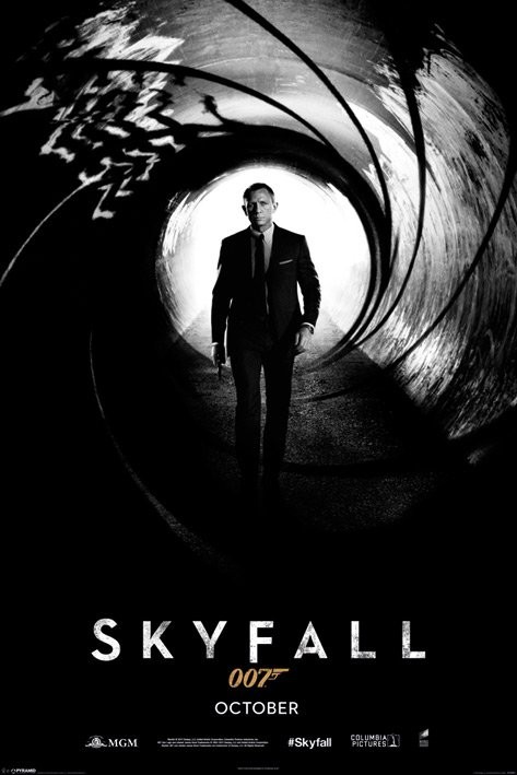 Poster JAMES BOND 007 - skyfall
