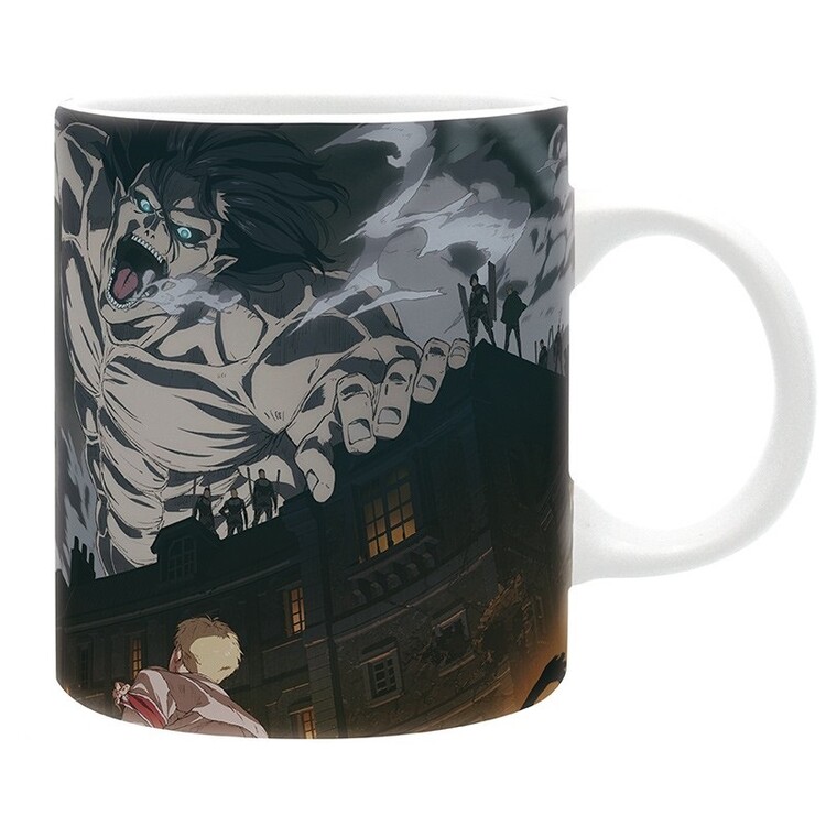 Koffie mok Attack on Titan - S4 key art