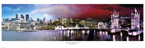 Poster Londra - day and night