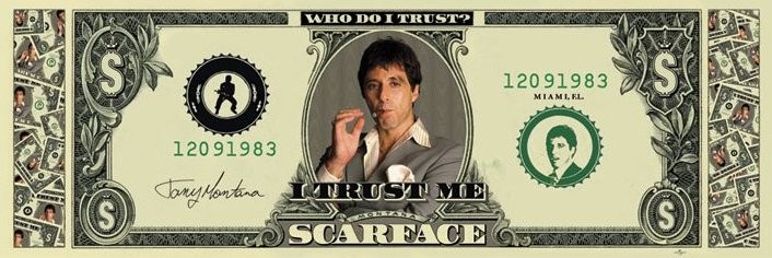 Póster SCARFACE - dollar