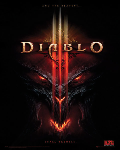 Poster Diablo III - heavens shall tremble