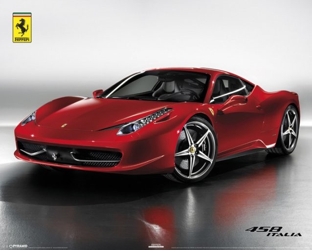 Poster FERRARI 458 - italia