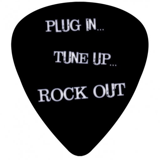 Sticker PLUG IN,TUNE UP,ROCK OUT