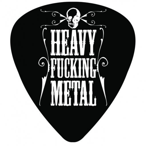 Samolepky HEAVY FUCKING METAL