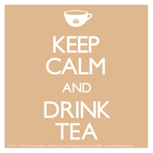 Stickers KEEP CALM & DRINK TEA