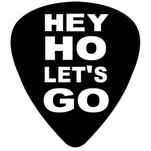 Samolepky RAMONES - hey ho
