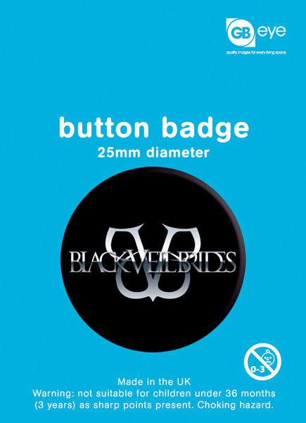Button BLACK VEIL BRIDES - logo