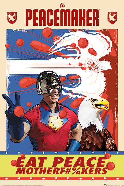 Poster Peacemaker - Peacemaker & Eagly - Eat Peace
