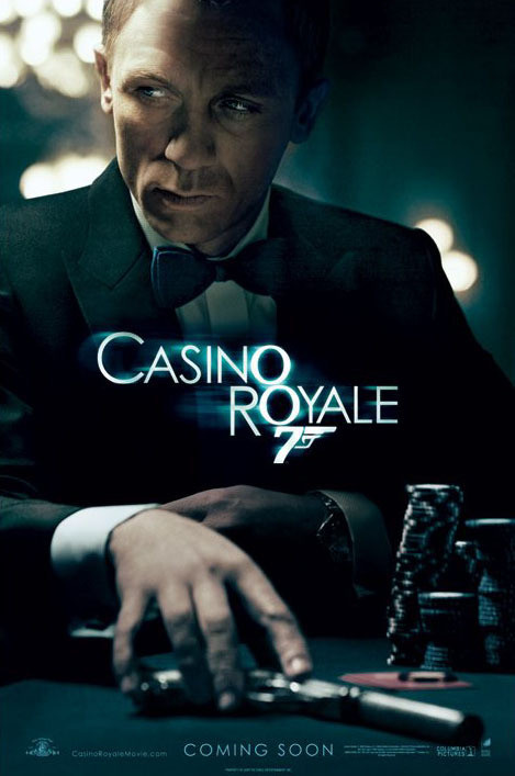 Poster JAMES BOND 007 - casino royale teaser