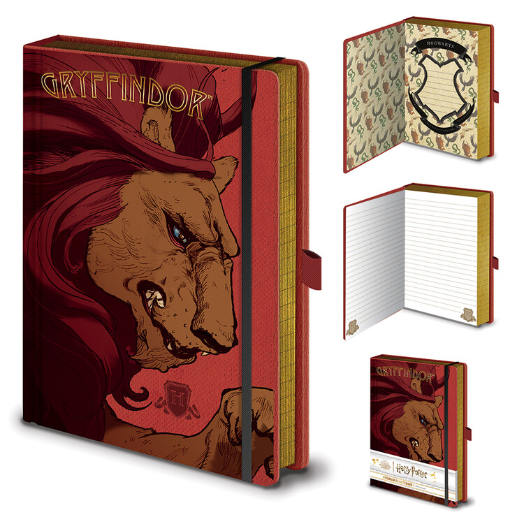 Carnet Harry Potter - Gryffindor