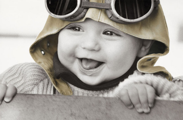 Plakát Kim Anderson - baby pilot
