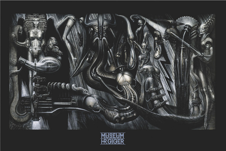Poster Hr Giger - anima mia