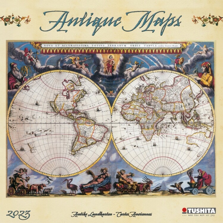 Kalender 2027 Antique Maps