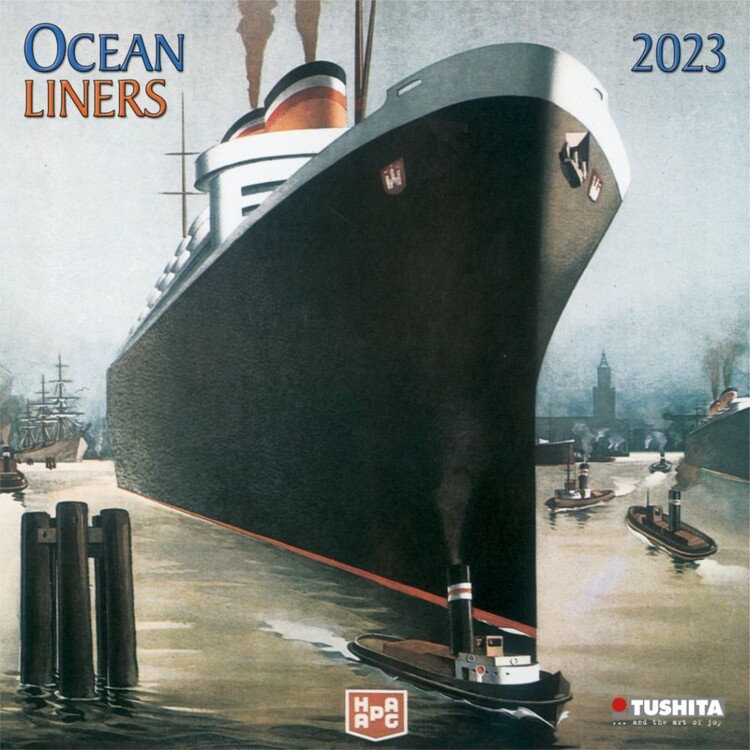 Kalendář 2027 Ocean liners