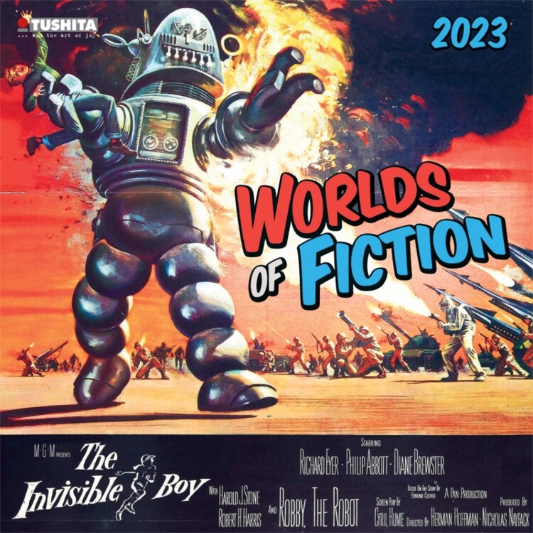 Calendario 2027 Worlds of Fiction