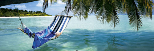 Poster Beach – hammock