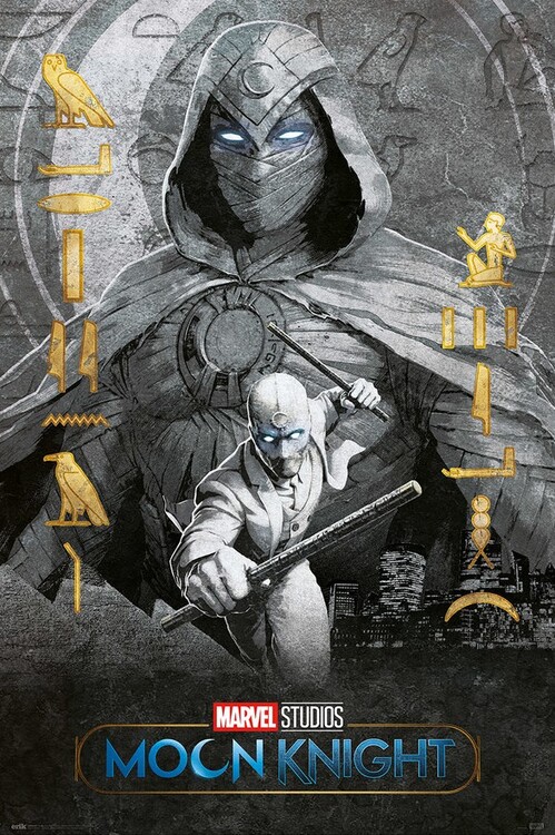 Plakát, Obraz - Marvel - Moon Knight, 61x91.5 cm