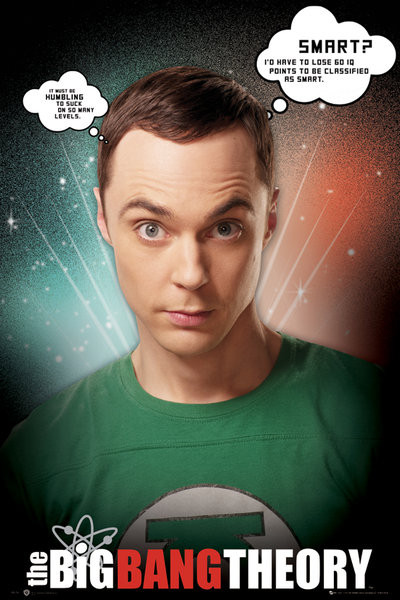 Poster BIG BANG THEORY - sheldon quotes