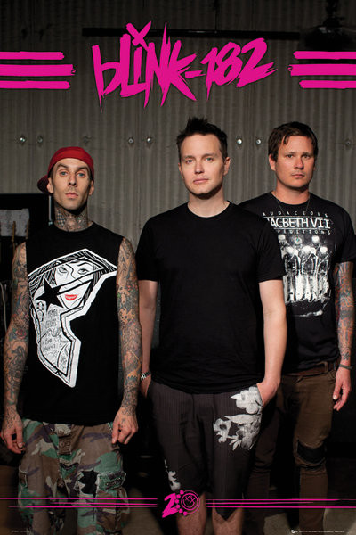 Plakát Blink 182 - euro tour