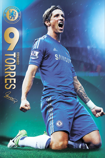 Plakát Chelsea - Torres 12/13