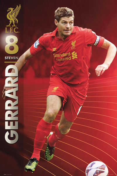 Poster Liverpool - Gerrard 12/13