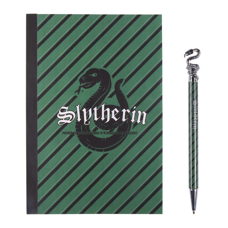 Quaderno Harry Potter - Slytherin A5