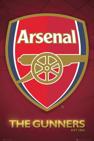 Poster Arsenal - club crest 2013
