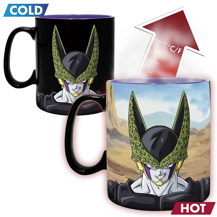 Meniaci hrnček Dragon Ball - DBZ & Gohan Cell