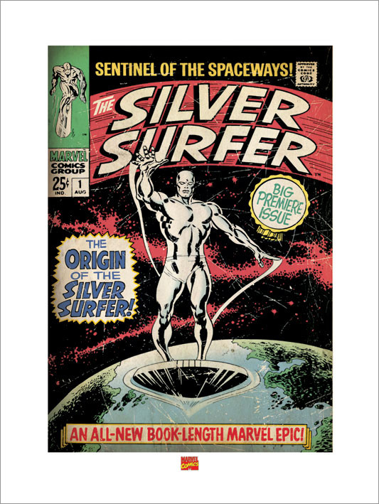 Reproduction d'art Silver Surfer