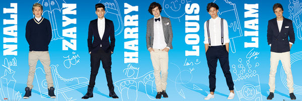 Poster One Direction - group