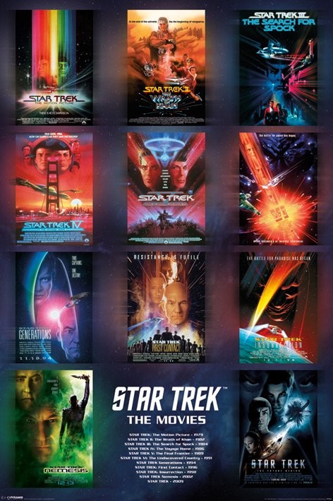 Poster STAR TREK - movie posters
