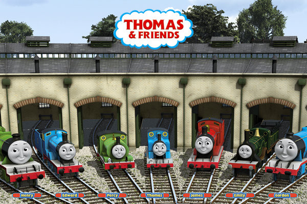 Poster THOMAS AND FRIENDS - garage