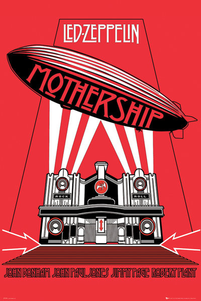 Plakát Led Zeppelin – mothership