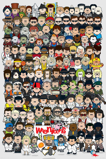 Plakát Weenicons - movie