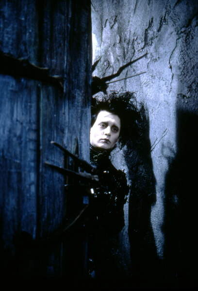 Plakát, Obraz - Johnny Depp, Edward Scissorhands 1990 Directed By Tim Burton, 26.7 × 40 cm