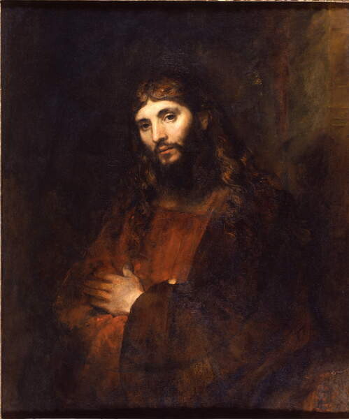 Obrazová reprodukce Christ, Rembrandt Harmensz. van Rijn, 35x40 cm
