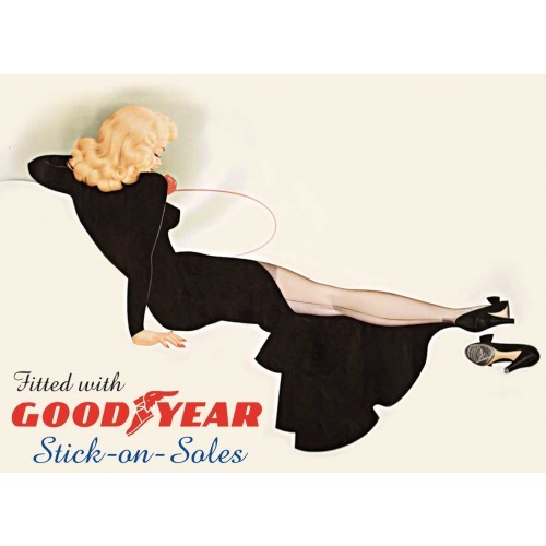 Metallschild GOODYEAR